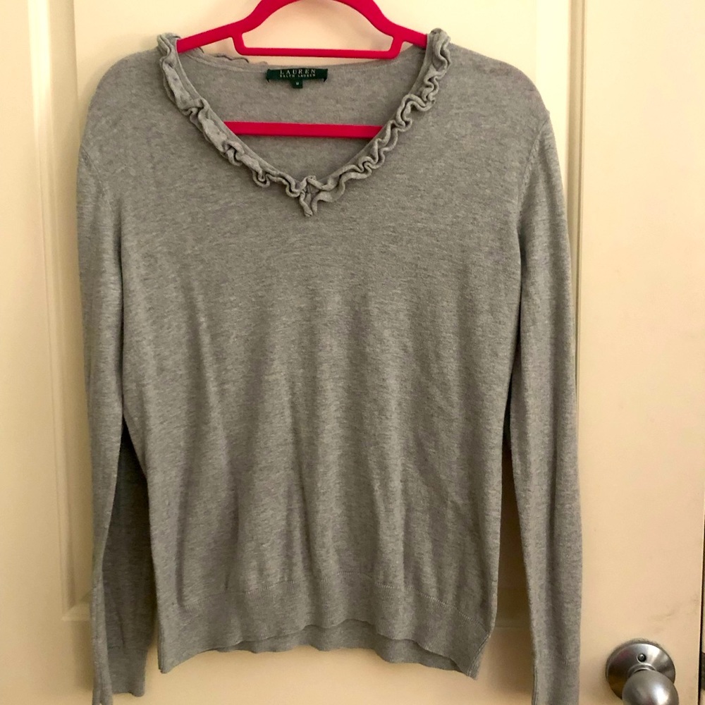 Ralph Lauren Gray Sweated in medium! So cozy! ❤️